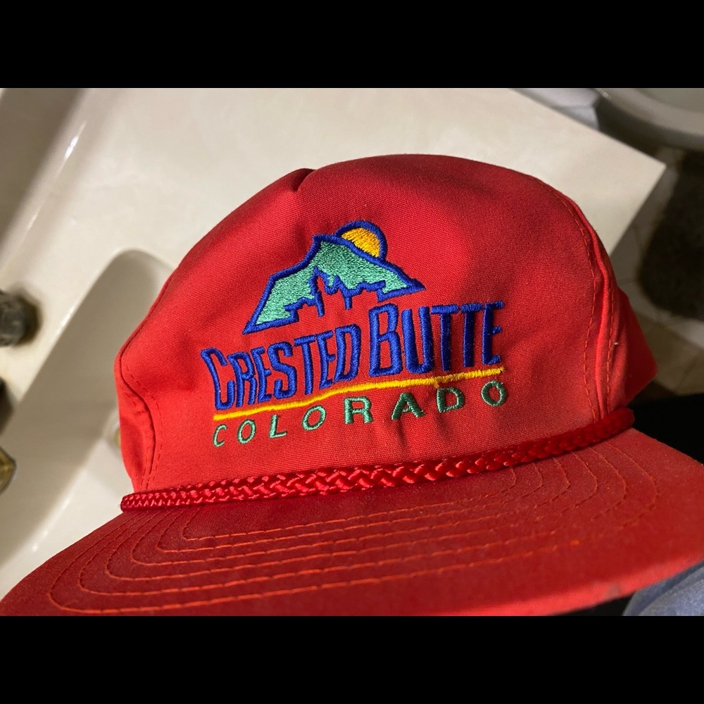 Vintage Hat Crested Butte Colorado, Excellent Condition